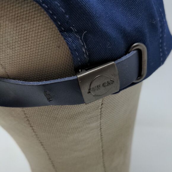 Sun Cap Men's Broadway Truck Centers Slideback Hat Blue Embroidered Logo - Picture 8 of 11